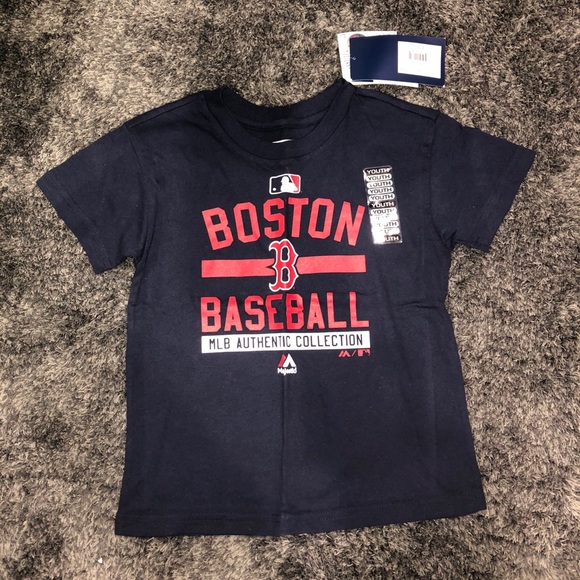 Majestic Other - NWT Boys Boston Red Sox Tee Shirt Youth Small